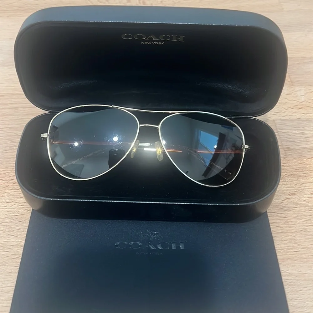 Coach Aviator Sunglasses - Picture 2 of 6